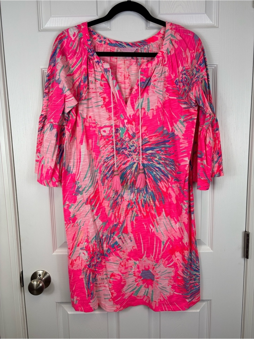 Lilly Pulitzer del Lago tunic dress never been betta sz med